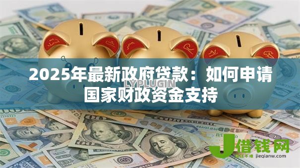 2025年最新政府贷款：如何申请国家财政资金支持