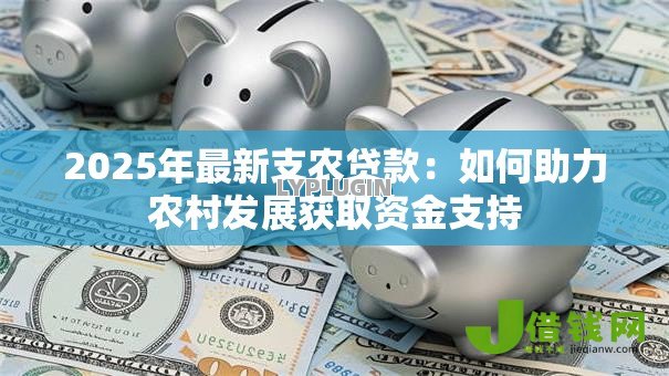 2025年最新支农贷款：如何助力农村发展获取资金支持