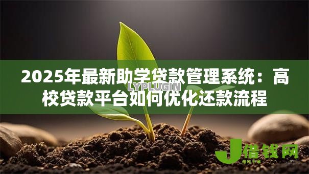 2025年最新助学贷款管理系统：高校贷款平台如何优化还款流程