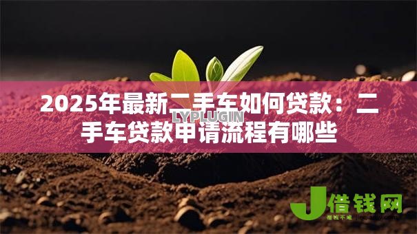2025年最新二手车如何贷款：二手车贷款申请流程有哪些