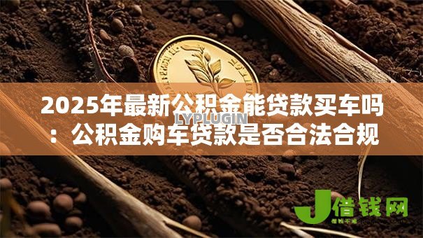 2025年最新公积金能贷款买车吗：公积金购车贷款是否合法合规