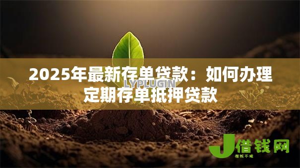 2025年最新存单贷款:如何办理定期存单抵押贷款 2025年最新存单贷款:如何办理定期存单抵押贷款
