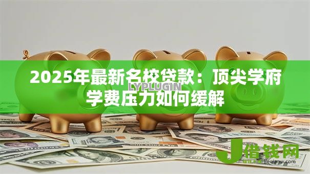 2025年最新名校贷款：顶尖学府学费压力如何缓解
