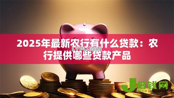 2025年最新农行有什么贷款：农行提供哪些贷款产品