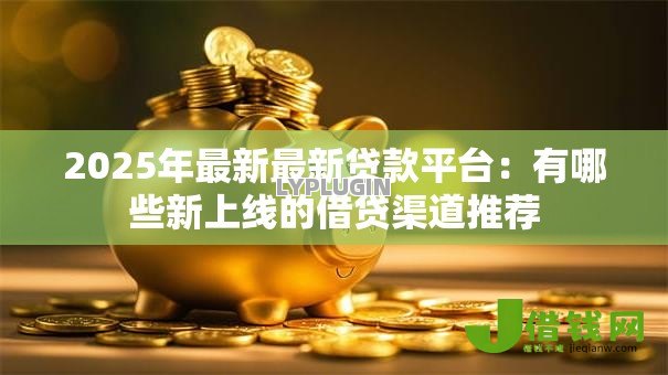 2025年最新最新贷款平台：有哪些新上线的借贷渠道推荐