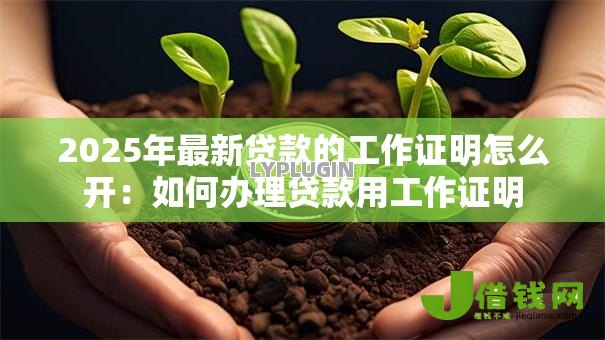 2025年最新贷款的工作证明怎么开:如何办理贷款用工作证明 2025年最新贷款的工作证明怎么开:如何办理贷款用工作证明