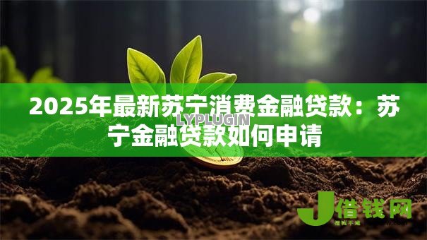 2025年最新苏宁消费金融贷款:苏宁金融贷款如何申请 2025年最新苏宁消费金融贷款:苏宁金融贷款如何申请