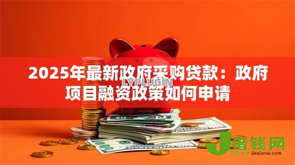 2025年最新政府采购贷款：政府项目融资政策如何申请