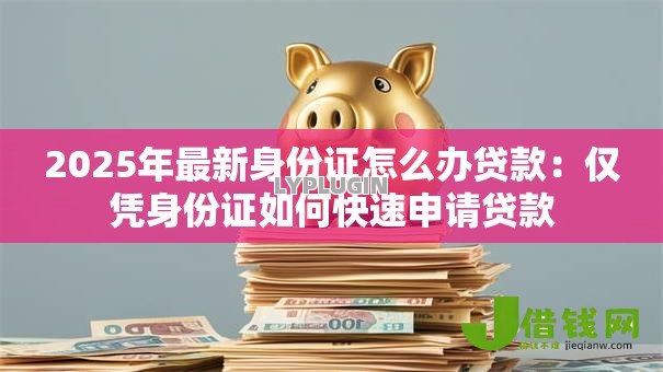 2025年最新身份证怎么办贷款：仅凭身份证如何快速申请贷款