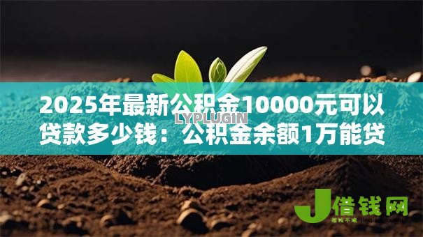 2025年最新公积金10000元可以贷款多少钱：公积金余额1万能贷多少额度