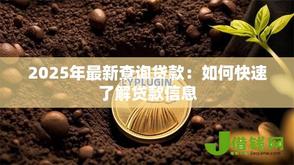 2025年最新查询贷款:如何快速了解贷款信息 2025年最新查询贷款:如何快速了解贷款信息