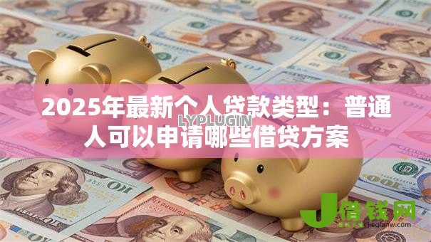 2025年最新个人贷款类型：普通人可以申请哪些借贷方案