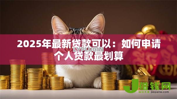 2025年最新贷款可以：如何申请个人贷款最划算