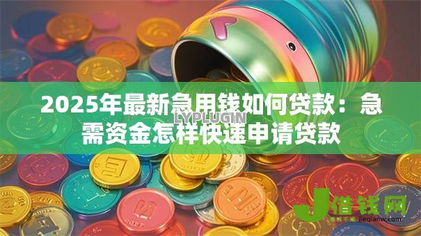 2025年最新急用钱如何贷款：急需资金怎样快速申请贷款