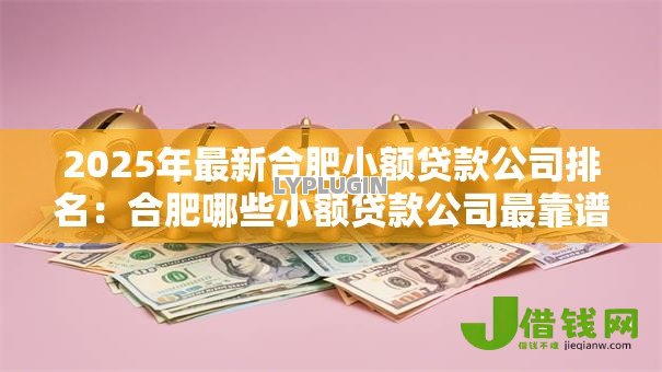 2025年最新合肥小额贷款公司排名：合肥哪些小额贷款公司最靠谱