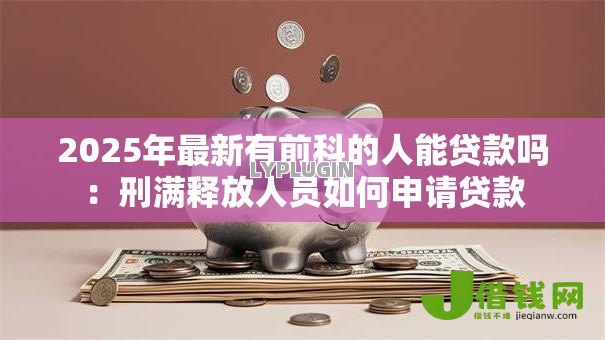 2025年最新有前科的人能贷款吗：刑满释放人员如何申请贷款