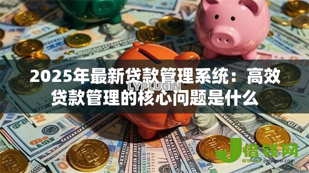 2025年最新贷款管理系统:高效贷款管理的核心问题是什么 2025年最新贷款管理系统:高效贷款管理的核心问题是什么