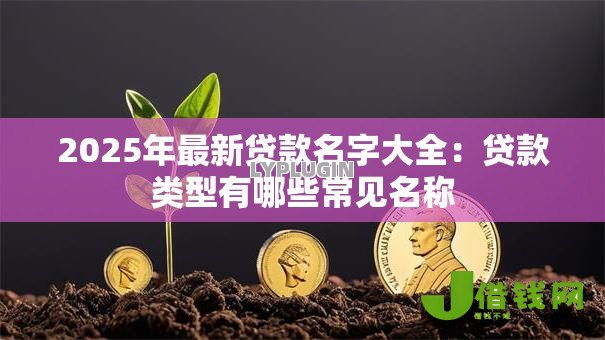 2025年最新贷款名字大全：贷款类型有哪些常见名称