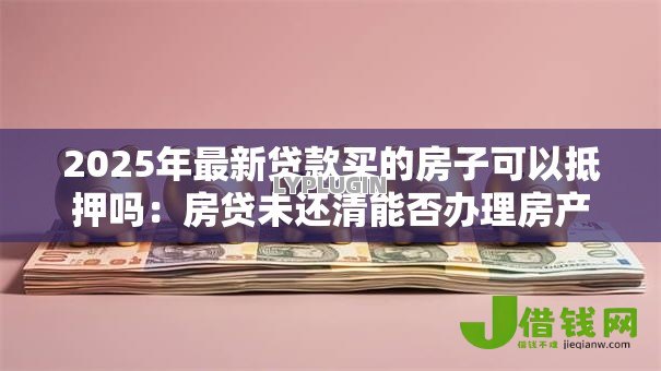 2025年最新贷款买的房子可以抵押吗：房贷未还清能否办理房产抵押