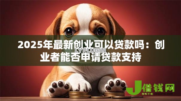2025年最新创业可以贷款吗：创业者能否申请贷款支持