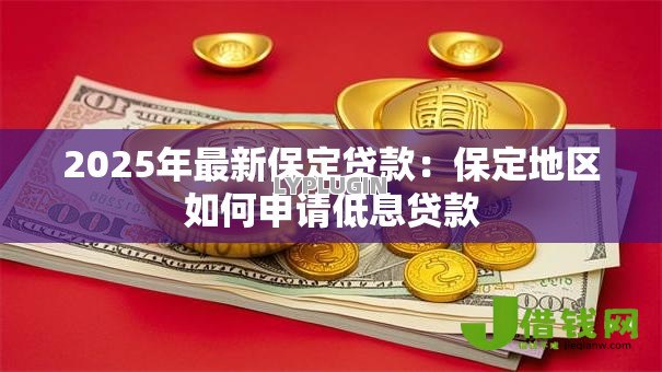2025年最新保定贷款：保定地区如何申请低息贷款
