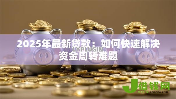 2025年最新贷款：如何快速解决资金周转难题