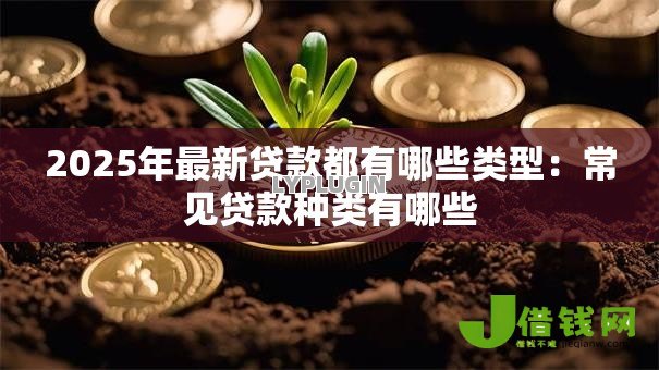 2025年最新贷款都有哪些类型:常见贷款种类有哪些 2025年最新贷款都有哪些类型:常见贷款种类有哪些