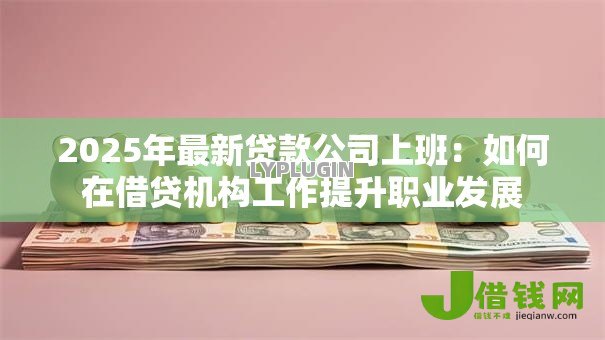 2025年最新贷款公司上班：如何在借贷机构工作提升职业发展