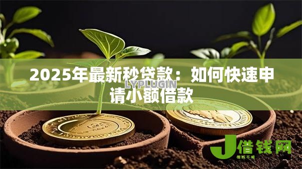 2025年最新秒贷款：如何快速申请小额借款