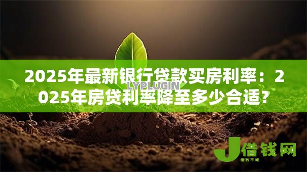 2025年最新银行贷款买房利率：2025年房贷利率降至多少合适？