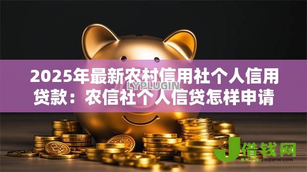 2025年最新农村信用社个人信用贷款:农信社个人信贷怎样申请 2025年最新农村信用社个人信用贷款:农信社个人信贷怎样申请