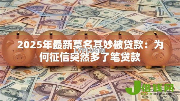 2025年最新莫名其妙被贷款：为何征信突然多了笔贷款